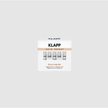 KLAPP Skin Boost Niacinamide Ampoules 5x2 ml | Ampollas con Niacinamida