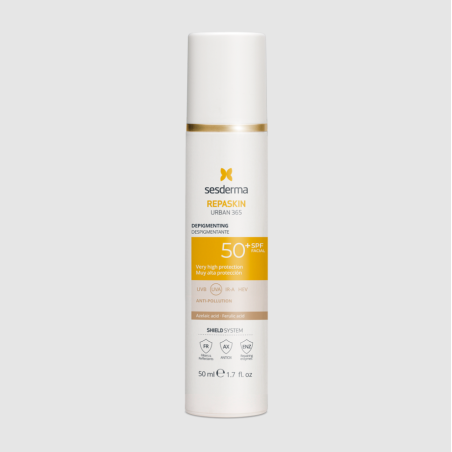 Sesderma Repaskin Urban 365 Despigmentante SPF50 | Protección Solar Antimanchas