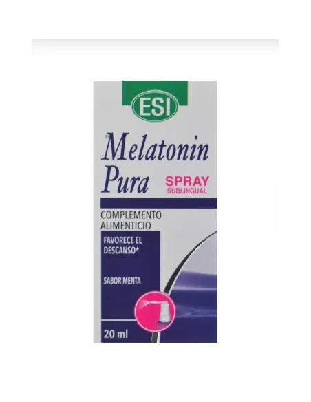 ESI Melatonina Pura Spray | Ayuda para Conciliar el Sueño y Jet Lag