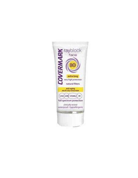 COVERMARK Rayblock Face SPF80 – Máxima Protección Solar Facial