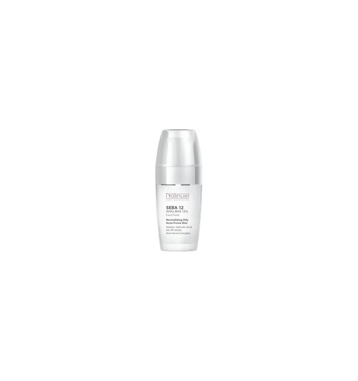 Natinuel Seba 12 AHA-BHA 12% | Tratamiento Exfoliante Antiacné