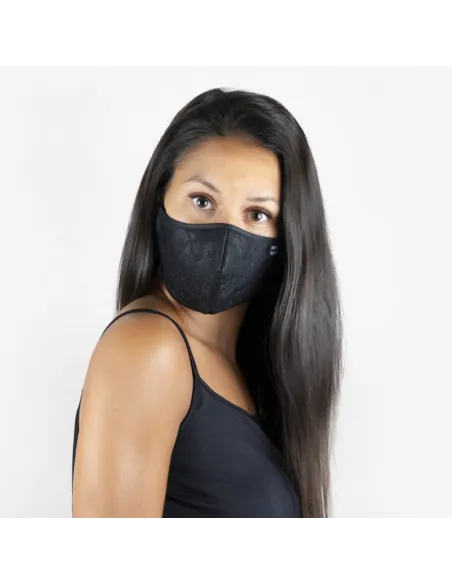 MASCARILLA PREMIUM ENCAJE NEGRO PEPE MOLL