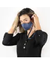 MASCARILLA ELEGANT TEJANO AZUL PEPE MOLL