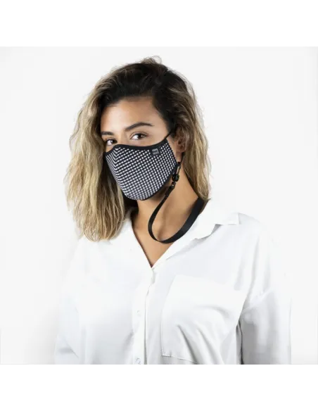 MASCARILLA ELEGANT CUADRADOS PEPE MOLL