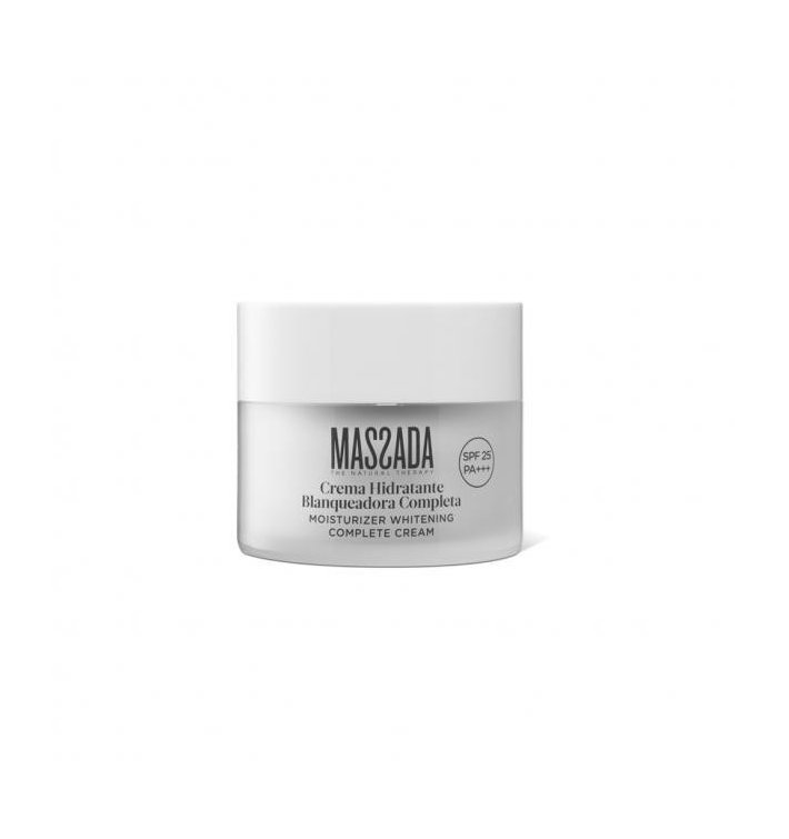 MASSADA Crema Blanqueadora SPF25 | Hidratante Iluminadora