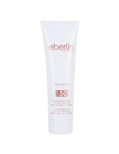 Eberlin Crema Solar Facial SPF50 50 ml | Alta Protección, Hidratante y Antiedad