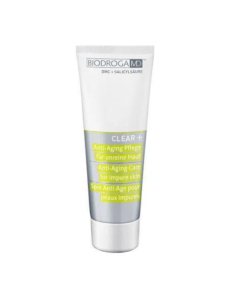Biodroga Clear+ Anti‑Age Crema 24 h – Pieles Impuras & Maduras