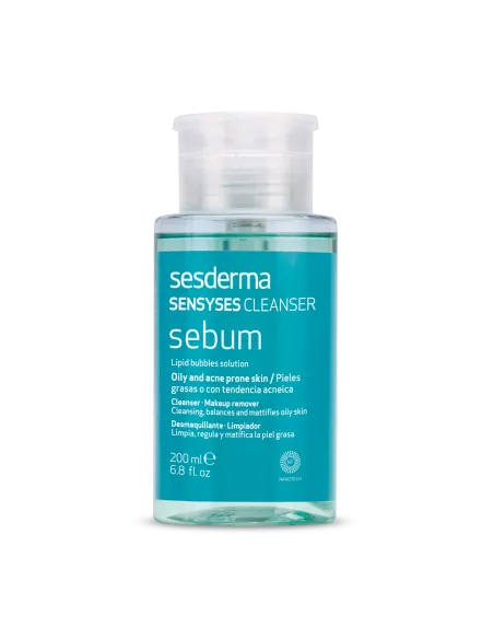 Sesderma Sensyses Sebum | Desmaquillante y Limpiador para Piel Grasa
