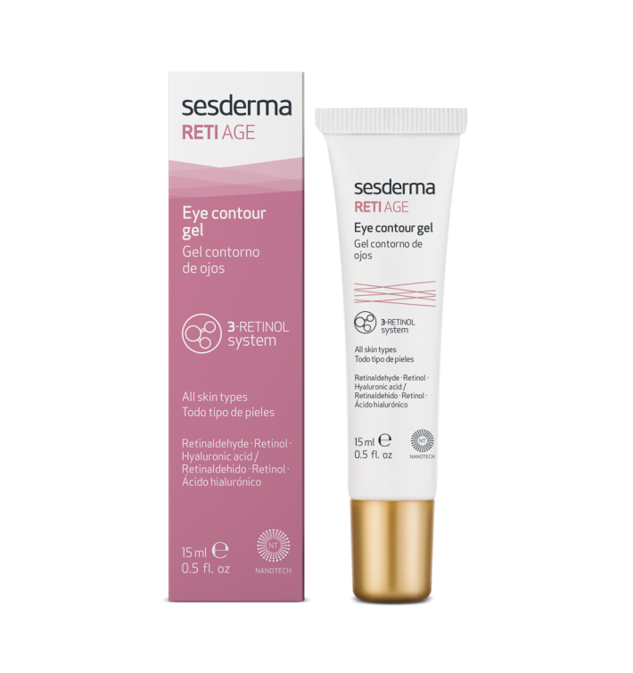 Sesderma Retiage Contorno de Ojos | Contorno Antiedad con Retinol de Alta Tolerancia