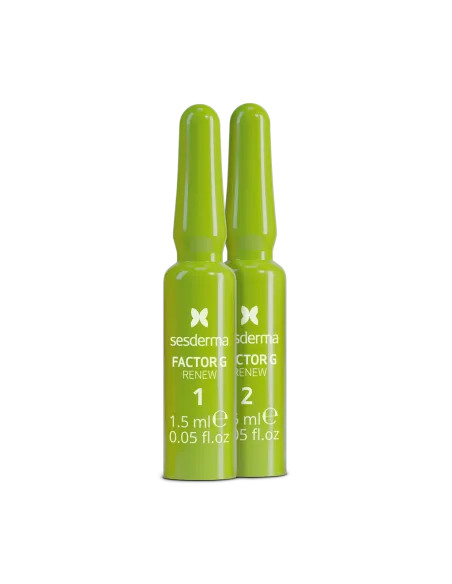 SESDERMA Factor G Renew Ampollas | Bioestimulación y Regeneración Facial