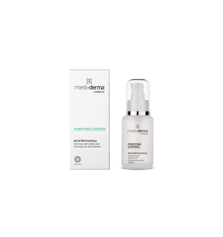 Purifying Control AS Ultra Mattifying 50 ml Mediderma | Piel Grasa