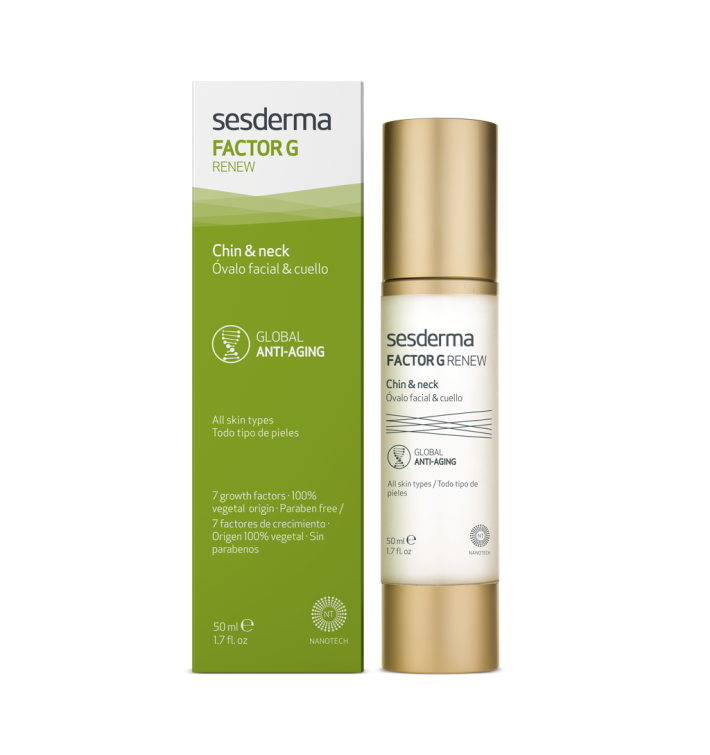 SESDERMA Factor G Renew Óvalo Facial & Cuello | Reafirmante y Lifting