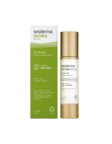 SESDERMA Factor G Renew Óvalo Facial & Cuello | Reafirmante y Lifting