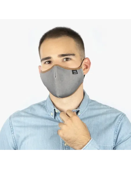 Mascarilla elegant tejano gris - pepe moll