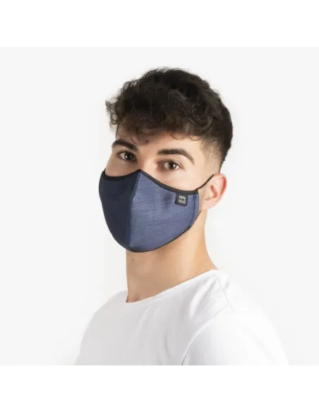Mascarilla elegant lino jeans - pepe moll