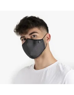 Mascarilla elegant lino negro - pepe moll
