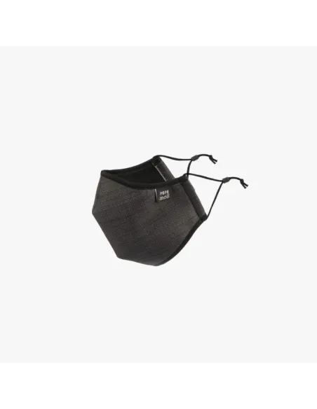 Mascarilla elegant lino negro - pepe moll