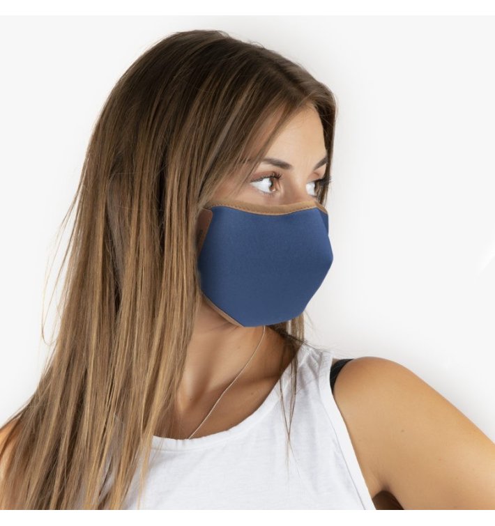 Mascarilla be conscious navy - pepe moll