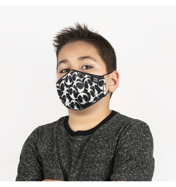Mascarilla junior panda - pepe moll
