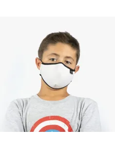 Mascarilla junior blanco - pepe moll