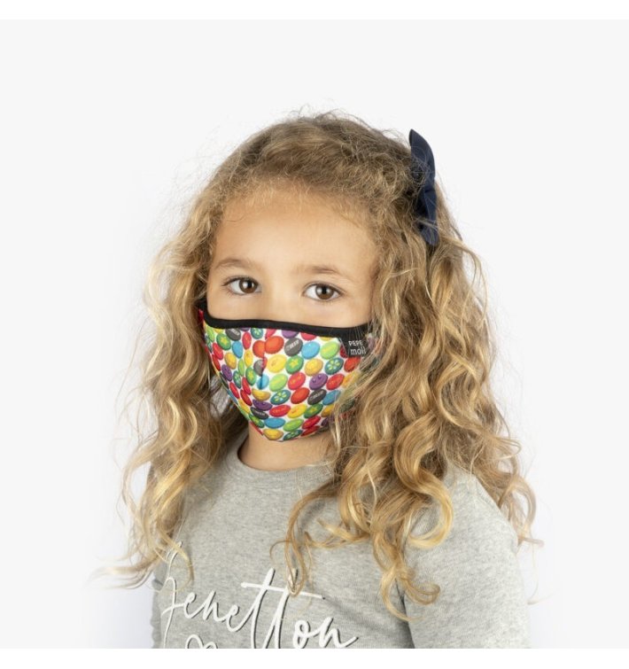 Mascarilla junior chapas - pepe moll