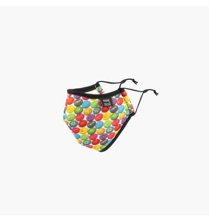 Mascarilla junior chapas - pepe moll