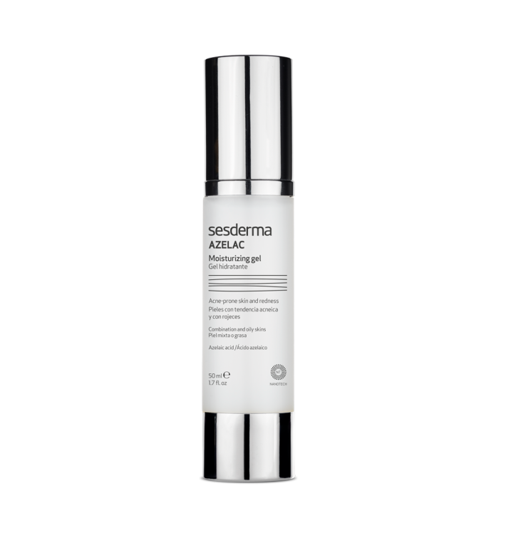 SESDERMA Azelac Gel Hidratante | Hidratación Ligera para Piel Grasa o con Rojeces