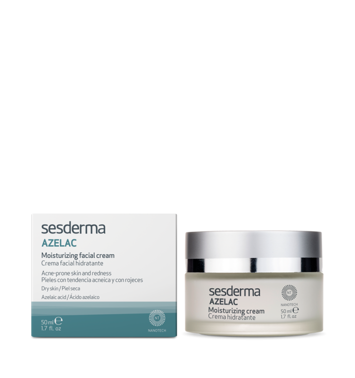 SESDERMA Azelac Crema Facial | Hidratante Calmante para Rojeces y Rosácea