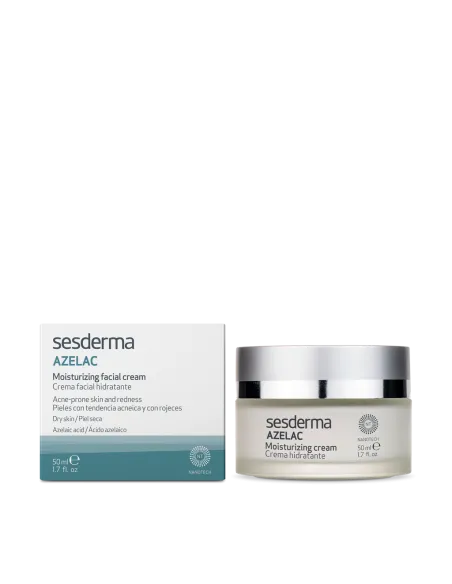 SESDERMA Azelac Crema Facial | Hidratante Calmante para Rojeces y Rosácea