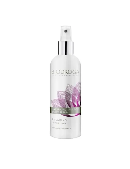 Biodroga Balancing Spray‑On Body Serum 200 ml – Hidratante & Calmante