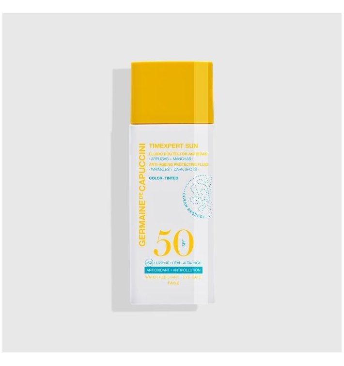 Germaine de Capuccini Timexpert Sun | Fluido Protector Antiedad con Color SPF50