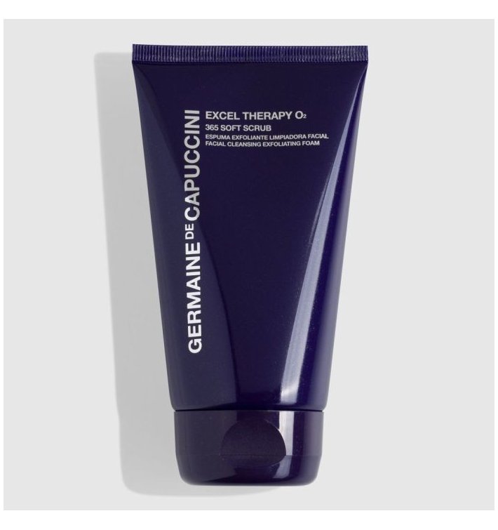 365 Soft Scrub | Espuma Exfoliante Diaria – Excel Therapy O₂ – Germaine de Capuccini