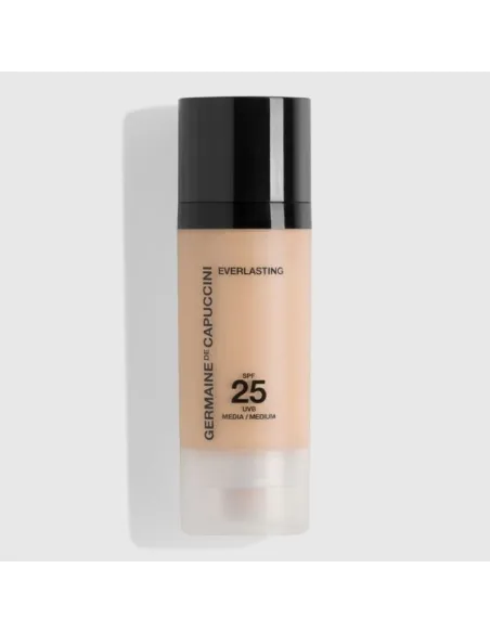 Everlasting Base SPF25 Linen - Germaine de Capuccini | Base de Maquillaje Larga Duración y Protección Solar