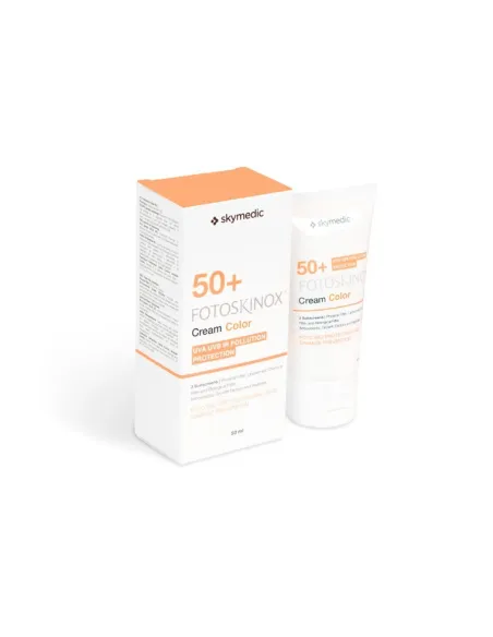 Fotoskinox SPF 50+ Color - SkyMedic | Protección Solar Facial con Color Fotoskinox SPF 50+ Color - SkyMedic | Protección Solar Facial con Color