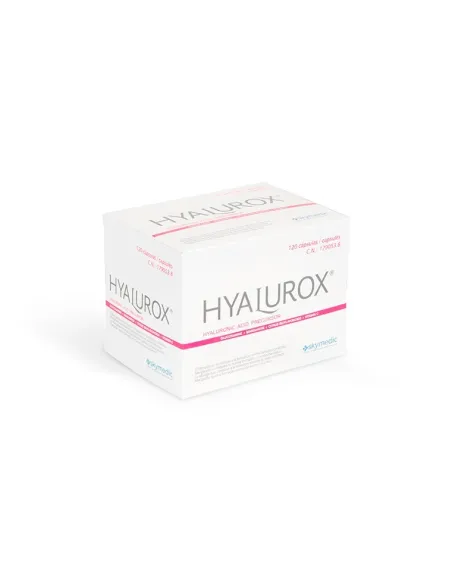 Hyalurox 120 Cápsulas - SkyMedic | Suplemento Antiedad con Ácido Hialurónico