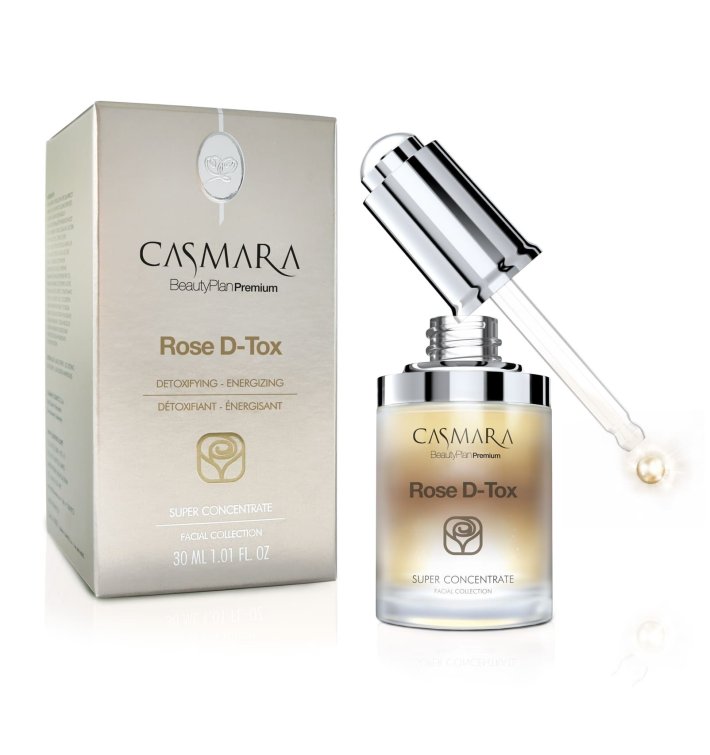 Casmara Rose D-Tox Superconcentrado | Sérum Detox Iluminador Antifatiga