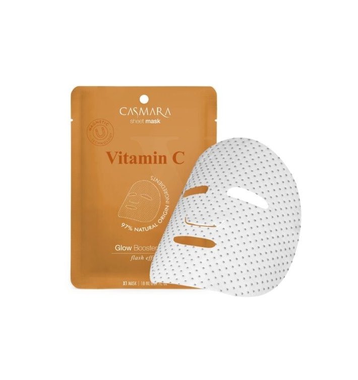 Casmara Vitamin C Glow Booster Mask | Mascarilla Iluminadora en Tissue