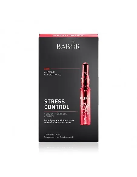 STRESS CONTROL ( AMPOLLAS 7 X 2 ML ) - BABOR | TIENDA ONLINE SONIA GONZALEZ