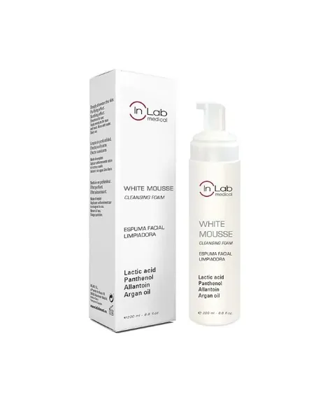 INLAB White Mousse | Espuma Limpiadora Iluminadora y Purificante