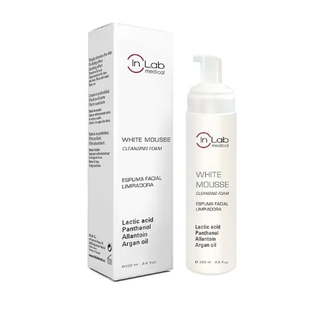 Inlab White Mousse – Limpiador Facial Iluminador