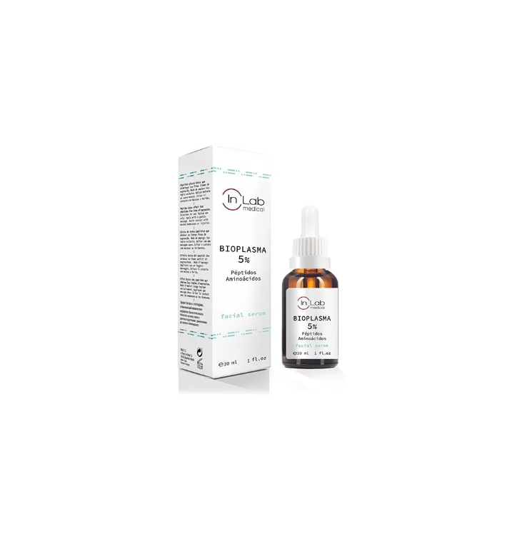 INLAB Bioplasma 5% Pure Serum | Sérum Regenerador Antiedad con Péptidos y Aminoácidos
