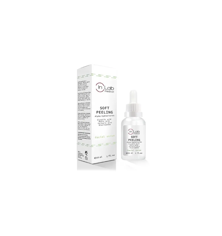 INLAB Soft Peeling Pure Serum | Sérum Exfoliante Suave con Ácidos Renovadores