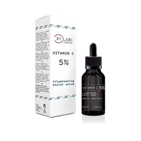 INLAB Vitamin C 5% Pure Serum – Ilumina y Protege la Piel