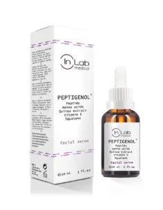 INLAB Peptigenol Pure Serum | Sérum Reafirmante con Péptidos para Firmeza y Elasticidad