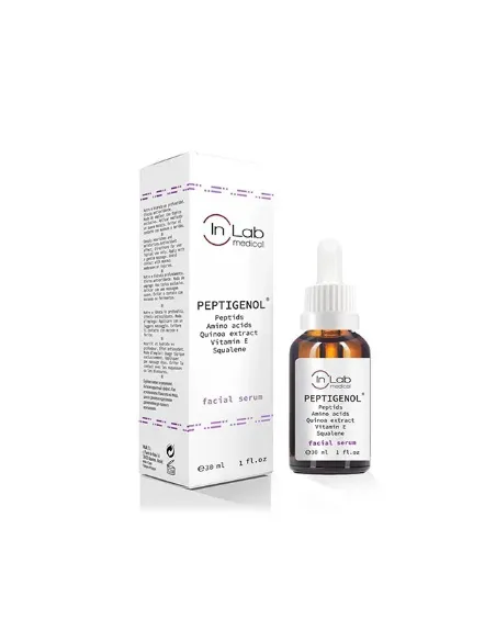 INLAB Peptigenol Pure Serum | Sérum Reafirmante con Péptidos para Firmeza y Elasticidad