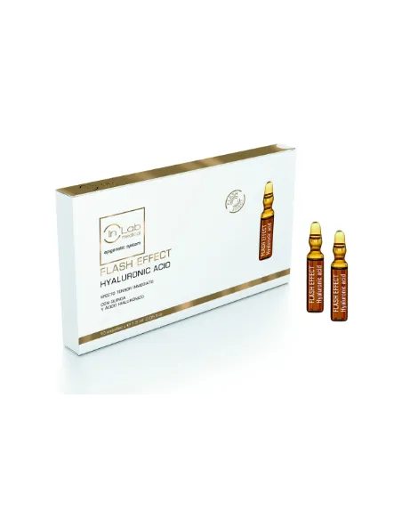 INLAB Ampollas Flash Effect Hyaluronic Acid 30 Uds | Hidratación y Efecto Tensor