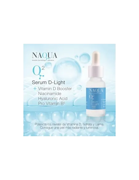 Naqua Q2 Serum D-Light – Sérum Iluminador y Antioxidante Facial