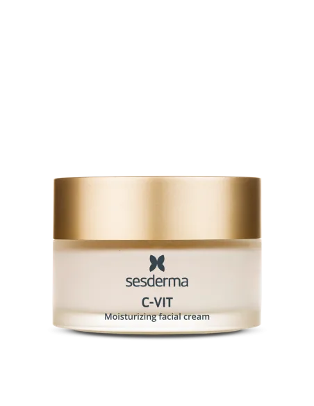 SESDERMA C-VIT Crema Hidratante | Luminosidad y Antioxidantes para Piel Apagada