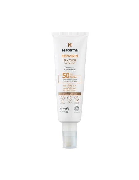 Sesderma Repaskin Facial SPF 50 | Protector Solar Tacto Sedoso