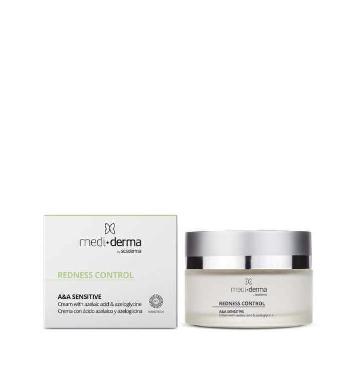 Redness Control A&A Sensitive Cream 50 ml Mediderma | Antirojeces